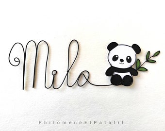 Decoration Chambre Bebe Panda Etsy