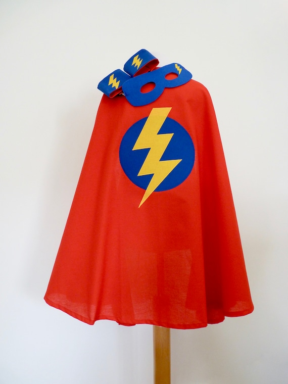 Neerduwen Gezag Huiswerk maken Super Hero Cape Blue Superhero Cape Superhero Kostuum - Etsy België