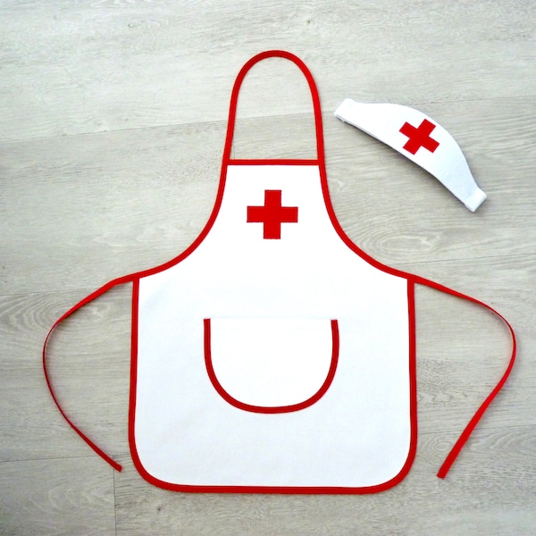 Nurses Apron Etsy