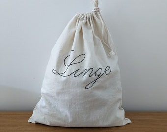 Sac à linge, laundry bag, sac à  linge sale