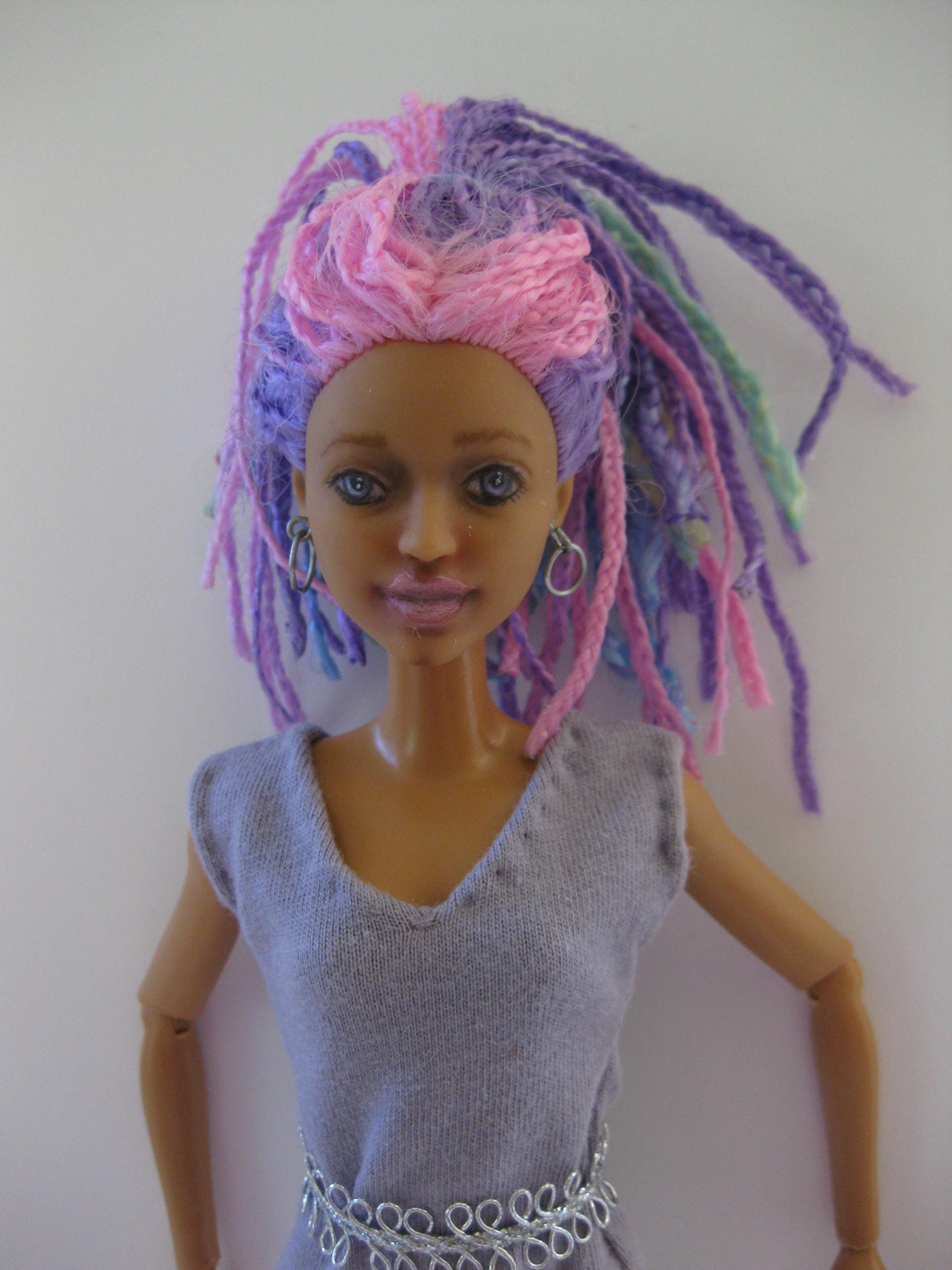 Barbie yarn hair sale