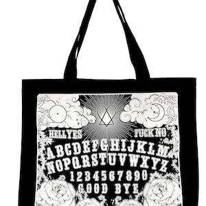 Ouija Öko Canvas Tasche/ Jutebeutel