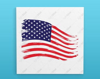 Gun Flag American Flag Rifle Flag SVG PNG File | Etsy