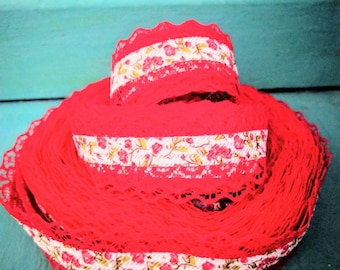 Red lace Ribbon
