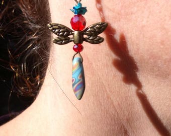 Queen of Dragonfly earrings