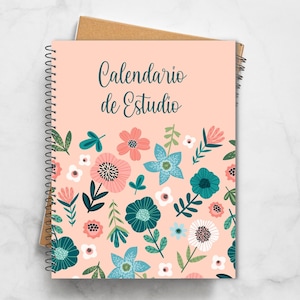 UNDATED Spanish Vector Flower Study and Service Planners