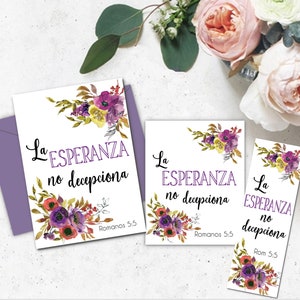 Scripture Cards Esperanza Collection - Etsy