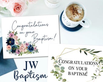 Baptism Congratulations Cards