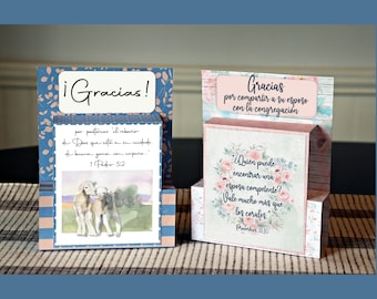 Spanish JW Elder & Elder&#39;s Wives Thank You Step Cards
