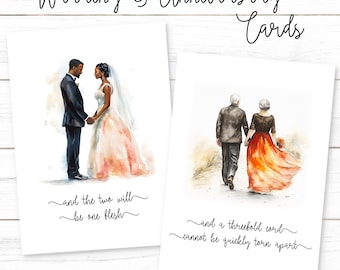 Anniversary and Wedding Printable Cards