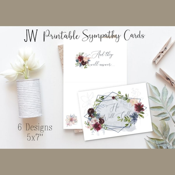 Sympathy Cards Collection - English
