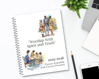 2026 CO Circuit Assembly Notebooks: "Worship With Spirit and Truth" - Printable and Digital