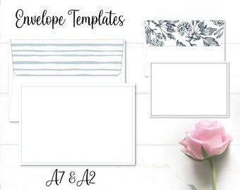 Envelope Templates - A7 and A2