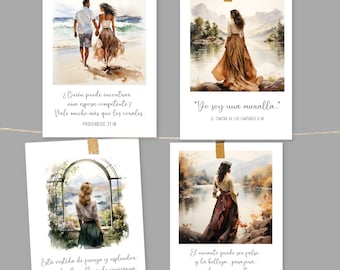 Spanish Women Scripture Prints