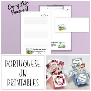 Imprimíveis TJ em português