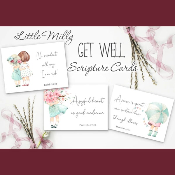 Little Milly Get Well Cards