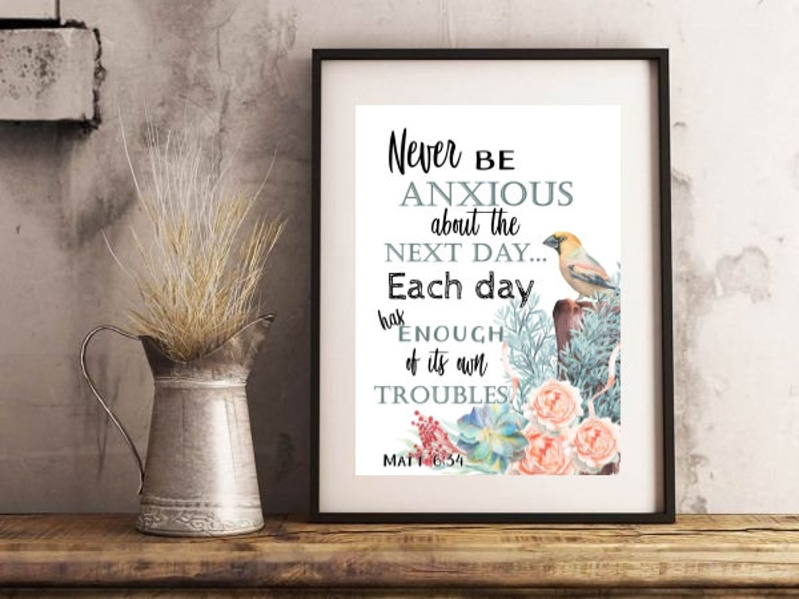 Encouraging Spring Scripture Cards - Etsy