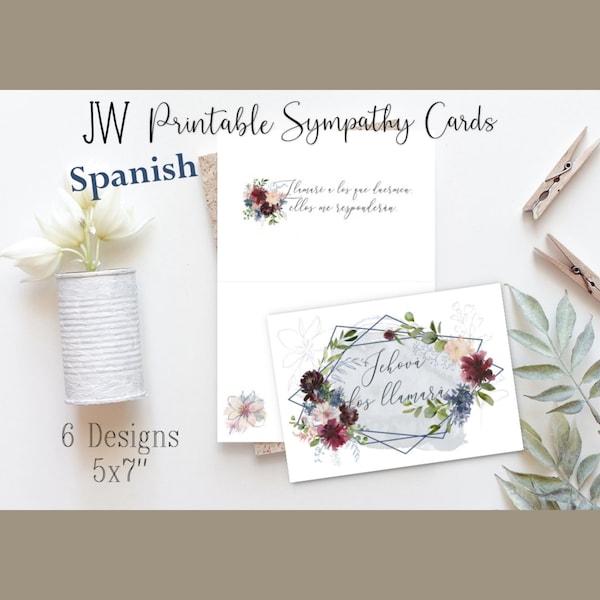 Sympathy Cards Collection - SPANISH