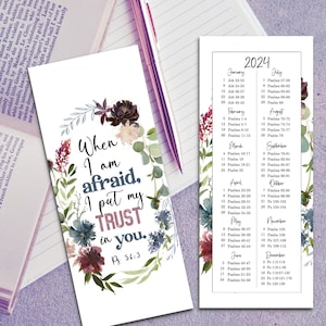 16 Yeartext Bookmarks with Bible Reading Schedule