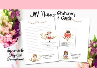 JW Niñas Stationery & Cards