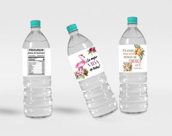 JW Spanish Pioneer Water Bottle Labels