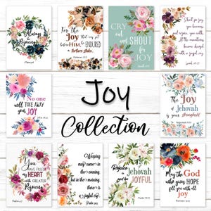 Cartões de Escritura - Coleção JOY