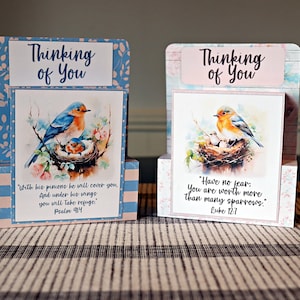 Stapkaarten met vogelvers