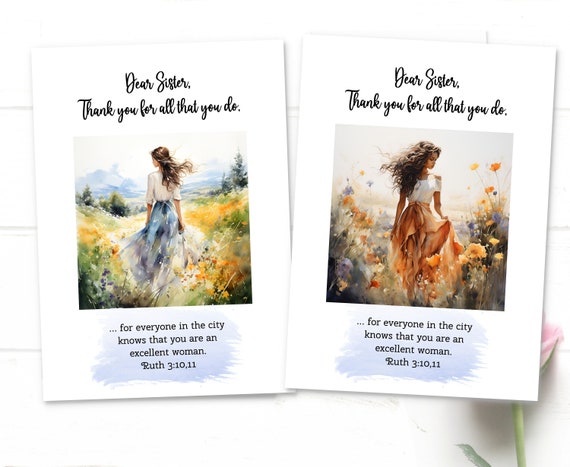 Sisters Appreciation Cards & Prints