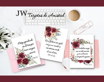 Friendship Scripture Cards and Prints - Spanish