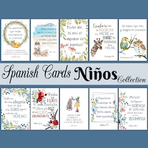 Cartões Espanhóis - Coleção Infantil