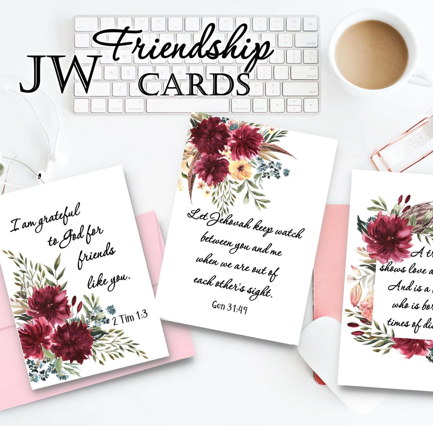 Friendship Scripture Cards and Prints