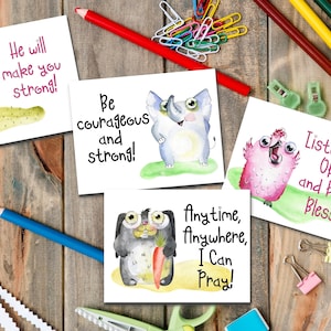 Cartes de correspondance JW amusantes avec des animaux pour enfants
