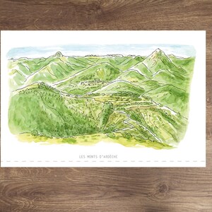 GR #13 wandelkaart 10x15cm A6-A5