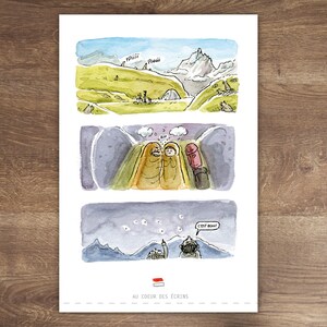GR #7 wandelkaart 10x15cm A6-A5