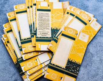 Set of 10 to 50 Vintage French Pharmacy Paper Boxes