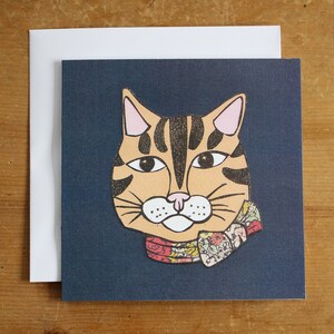 Carte de voeux chat