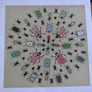Bugs, Beetles, Insects Giclee Print