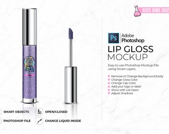 Download Lip Balm Mockup Etsy