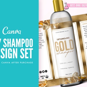 Shampoo Label Design, Do It Yourself Shampoo Label Design, DIY Shampoo Label Design, Do It Yourself Product Label Design, Conditioner Label