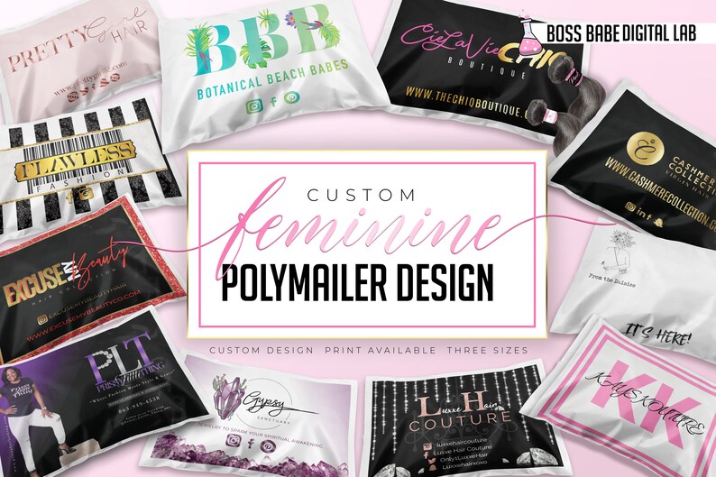 Custom Order Poly Mailer Design Sticker Mule Poly Mailer Etsy