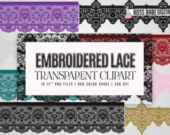 10 Lace Overlays | Vintage Lace Frame | Lace Clipart | Digital Download | Transparent Overlays | Fishing Net Clipart | Instant Download
