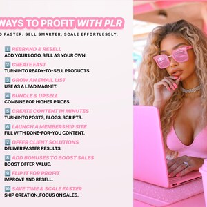 Systeme.io Course Sales Page Template, PLR Systeme.io Funnel Template, Customizable Landing Page, Digital Product Course Sales Page, Resell image 6