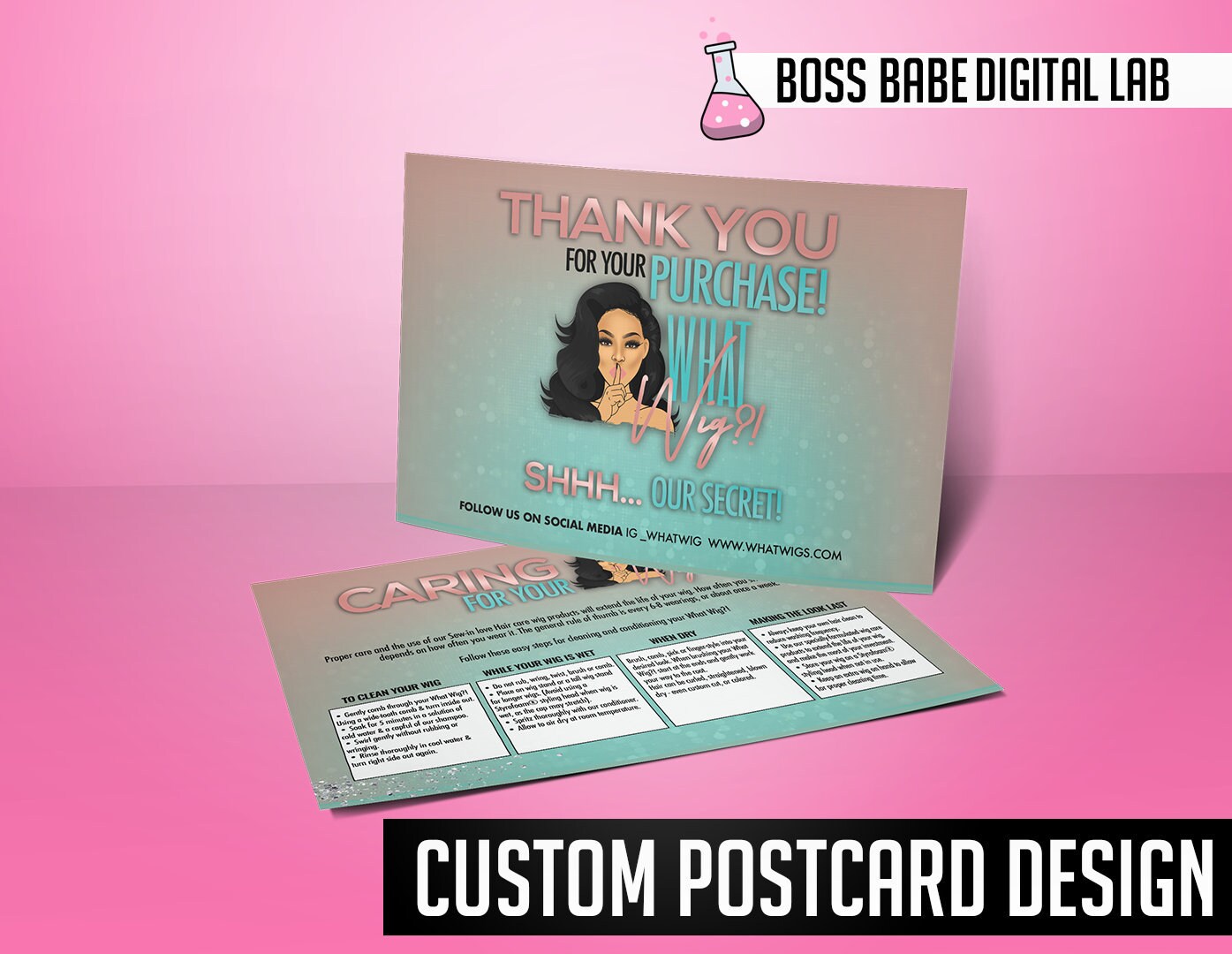 Custom Postcard Design and Print Custom Flyer Design Custom Etsy