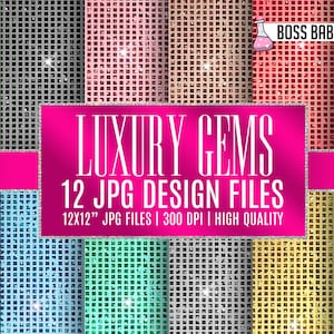 Luxury Gem Textures, glitter digital paper, Luxury Gem, gold gem digital backgrounds, shimmering metal textures, instant download, disco