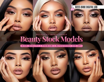 Makeup Brow Lash Beauty Stock Photo, Lash Model, Commercial Use, Make Up Branding, Lash Stock Photos, Wig Model Stock Photos, Beauty Model