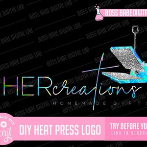 DIY Edit Yourself Tshirt Logo Boutique Logo Logo Design Salon Business Branding Hair Bundles Stylist Watermark Beauty Logo