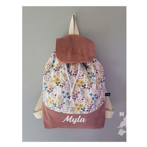Sac à dos enfant personnalisé PRAIRIE Brettelles réglables