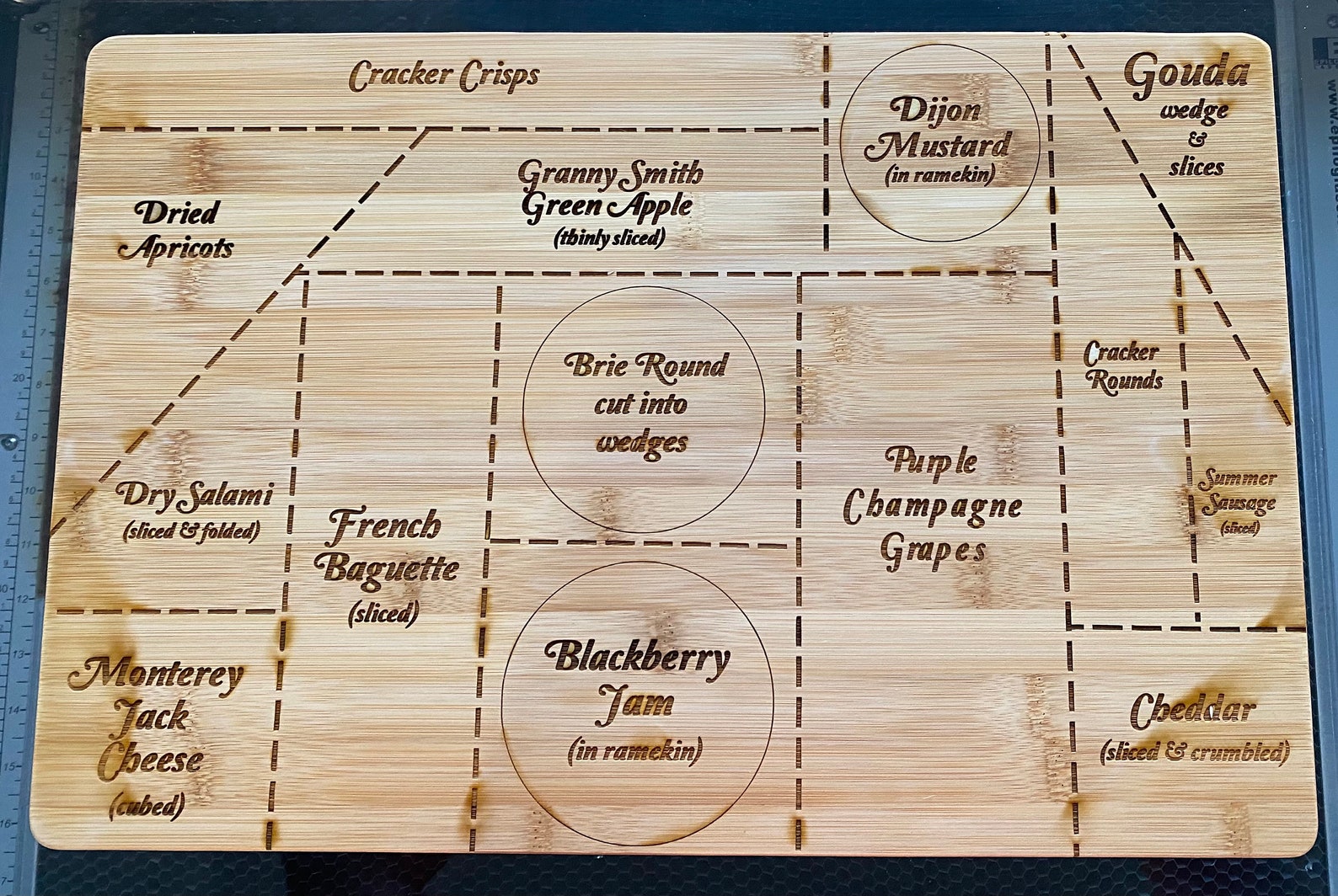 Charcuterie Board Template Printable - Printable Blank World