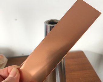 Copper blank Stamping blank Wide cuff copper stripe Unfinished copper strip 0.9 mm copper sheet