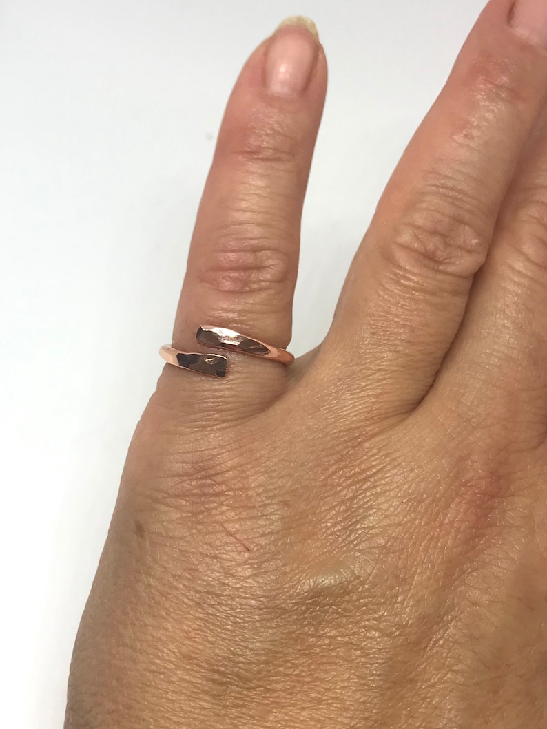 Adjustable Copper Ring. Arthritis Ring. 7th Anniversary Gift Etsy